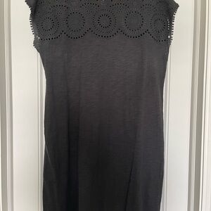 Boden Black Sleeveless Sheath Mini Dress